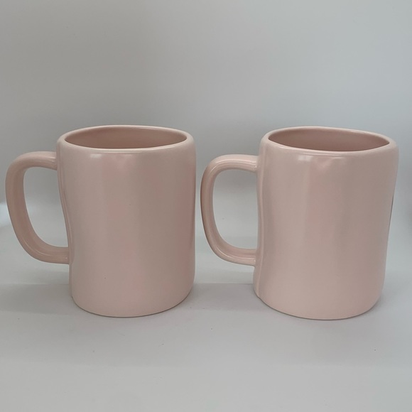 NWT Rae Dunn Bride To Be & Mother Of The Bride Pink Mug Set - Picture 2 of 4